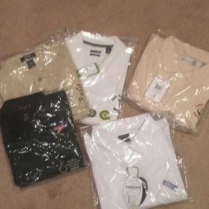 Men’s Golf Shirts-Lot of 5 shirts